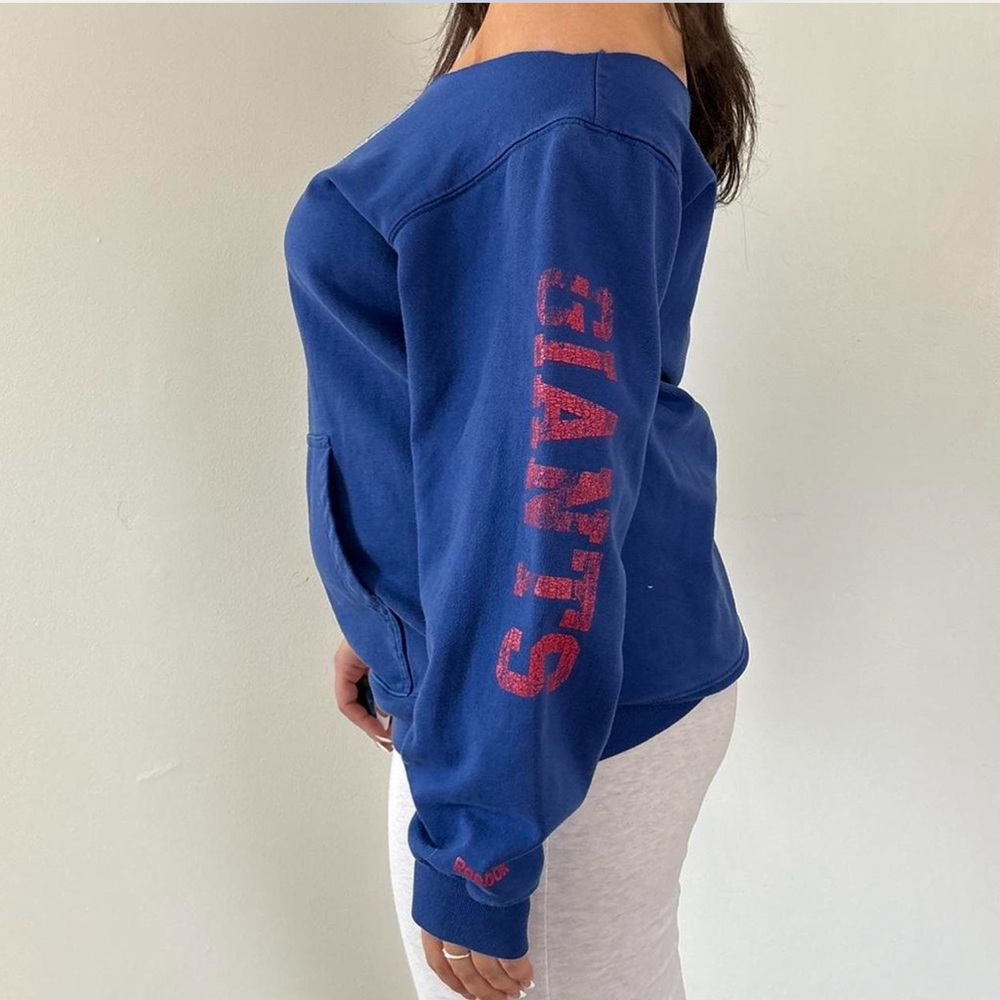 NY Giants Off-the-Shoulder Sweater (Size M)